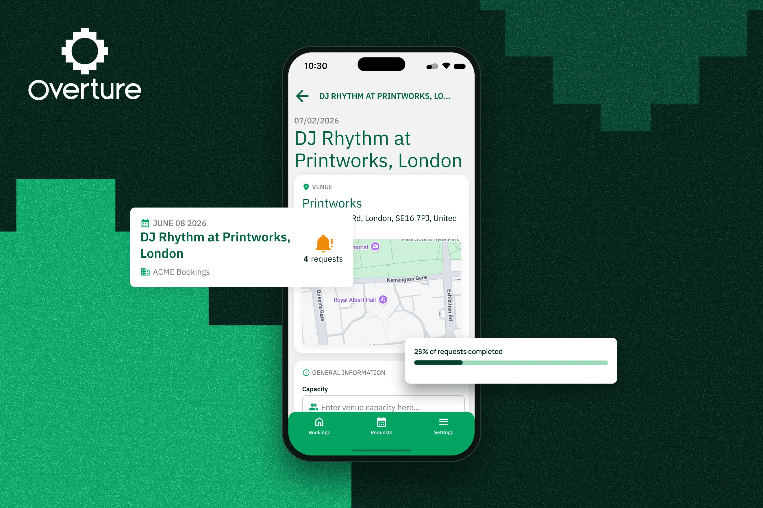 Overture Promoter App featured image